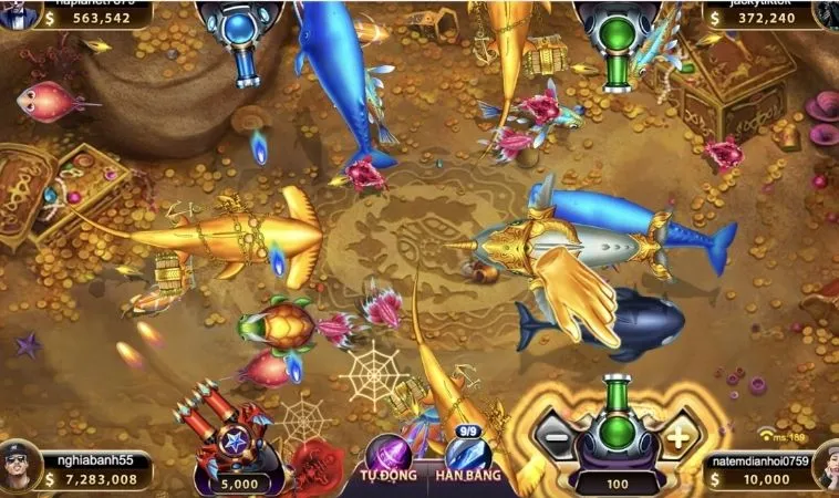 Khám Phá Bắn Cá Đại Chiến B52 Tại 123Win: Trò Chơi Hấp Dẫn 2 Đồ họa game Bắn Cá Đại Chiến B52 Tại 123Win thiết kế đẹp, sống động